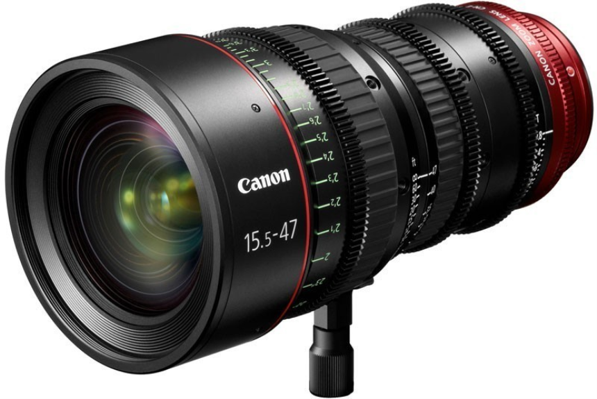 Canon CN-E15.5-47mm T2.8 L SP Wide angle cinematographic zoom lens with compact &amp;amp; light weight for P